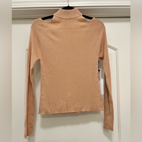 NAADAM Sweaters - NWT NAADAM Silk / Cashmere Blend Open Back Mockneck